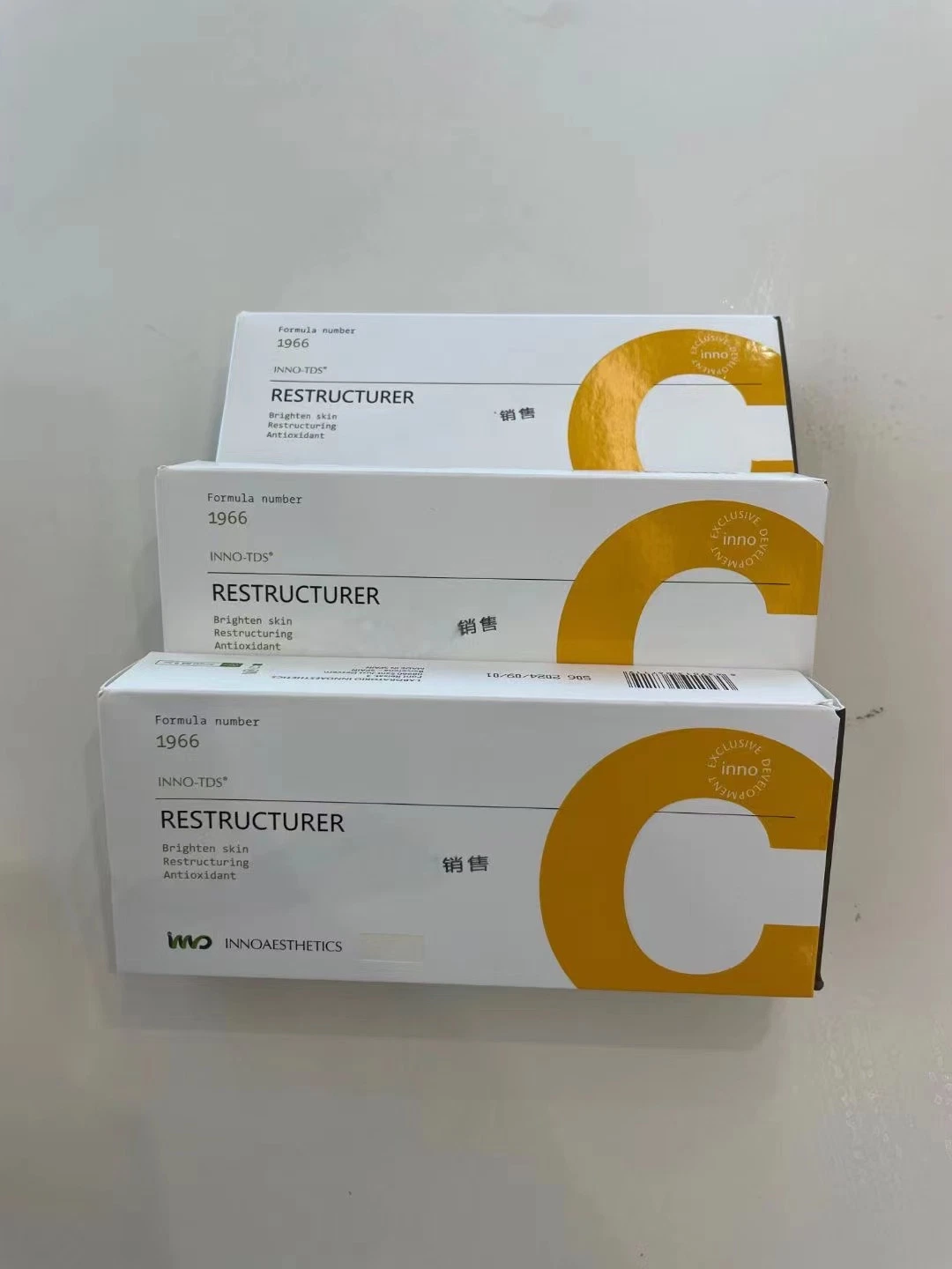 Vente à chaud 4X5ml Inno-TDS Restructurer Glutathione injection blanchiment de la peau pour Retrait des poils de la peau