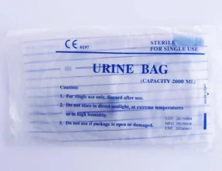 Medical Disposable Use Urine Drainage Bag for Hospital Use