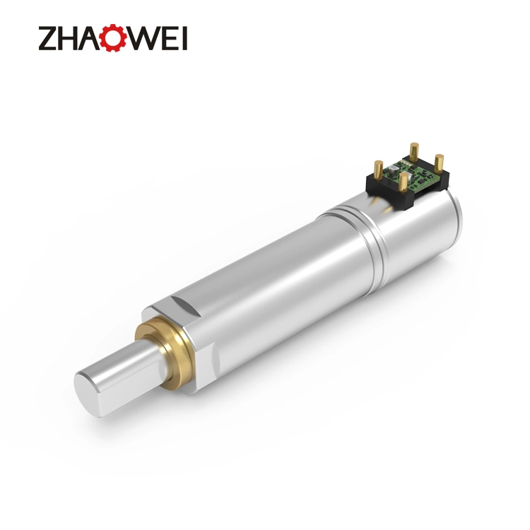 Reductor personalizado 4mm de par alto de baja velocidad 24V DC Motor de engranaje de juguete sin escobillas