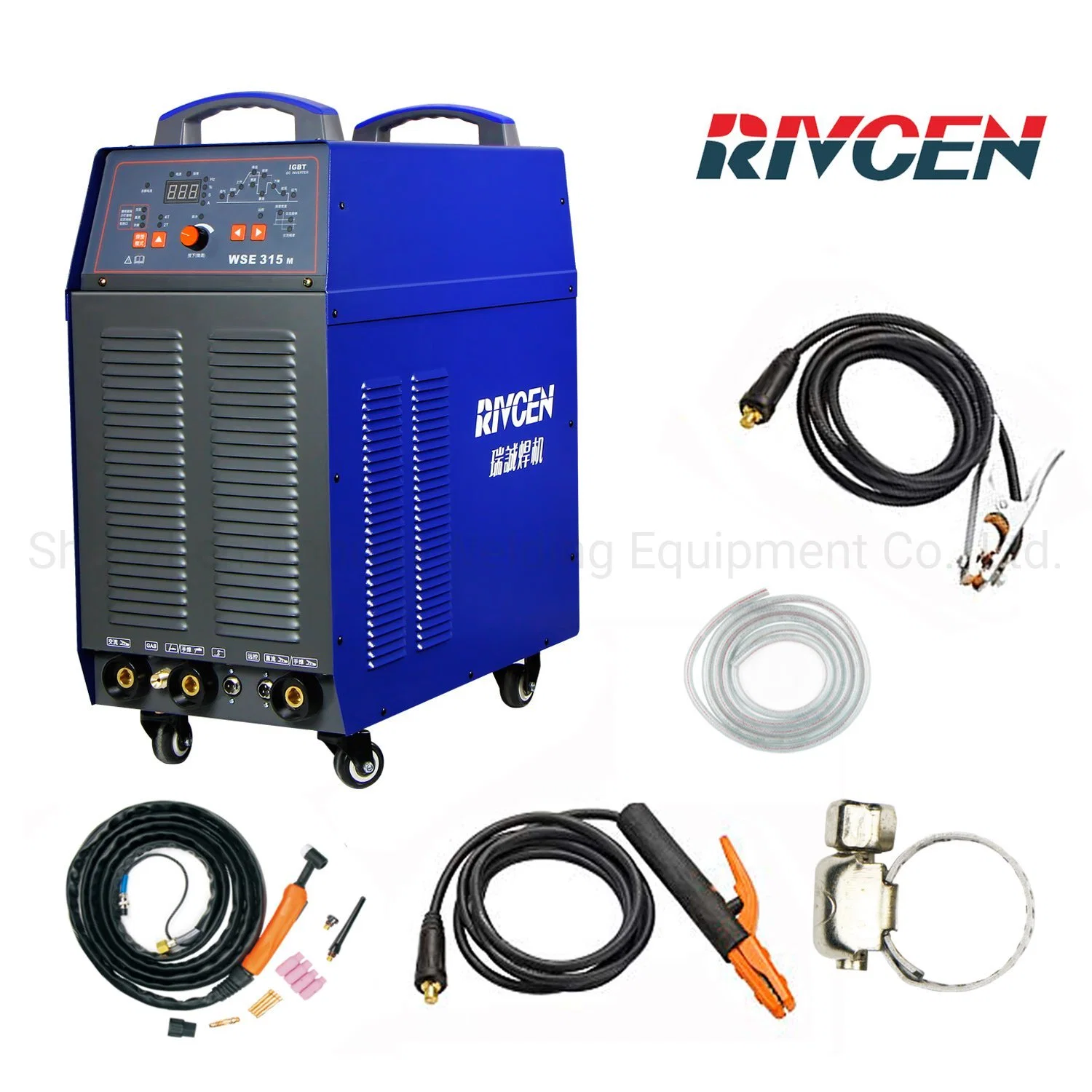 تصميم جديد AC380V جميع التحكم الرقمي Pulse TIG AC معدات اللحام