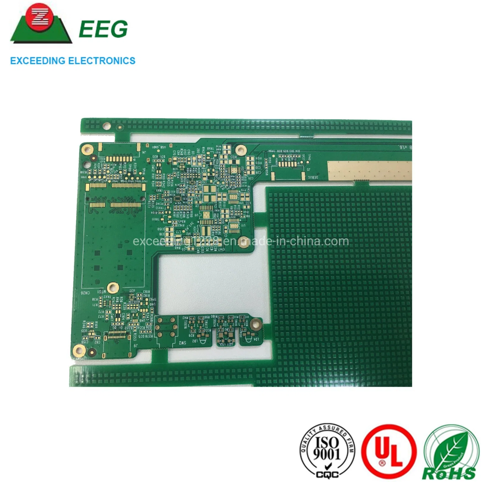 Circuit imprimé de carte de circuit imprimé multicouche de haute qualité FR4 Carte mère HDI PCB