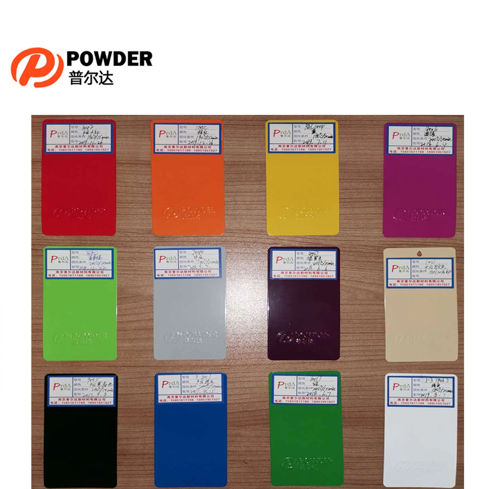 Popular Color Turquoise Green Ral6016 Polyester Coating Paint Epoxy Polyester Powder Coating