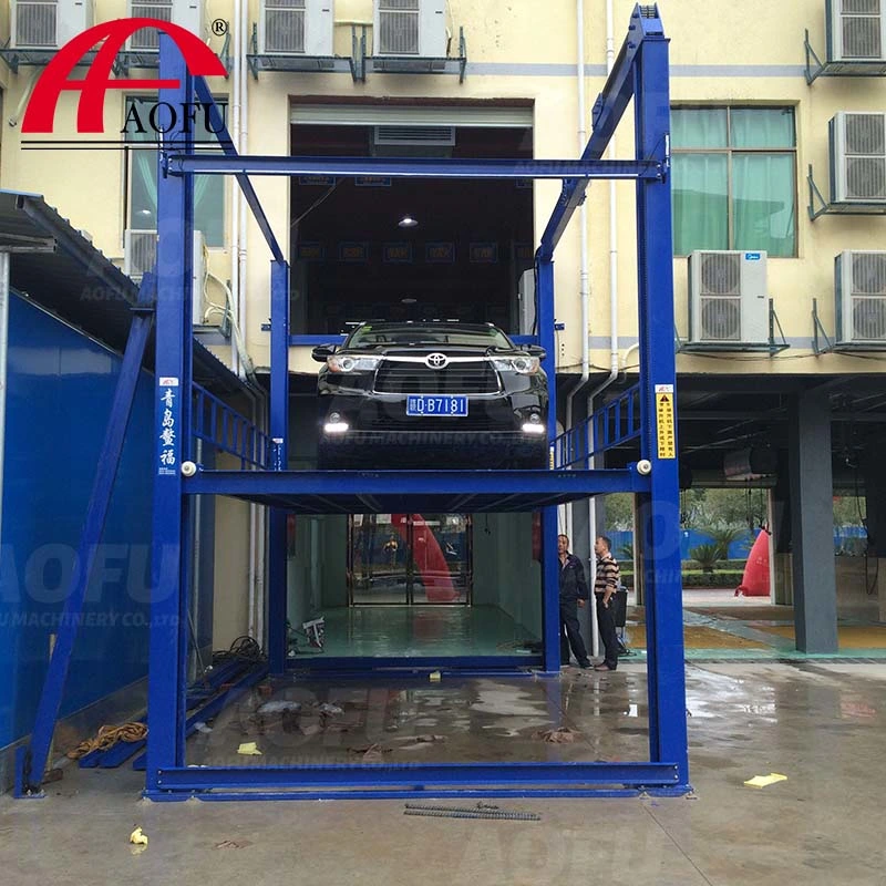 CE Approved Hydraulic 4 Post Car Lifting Platform