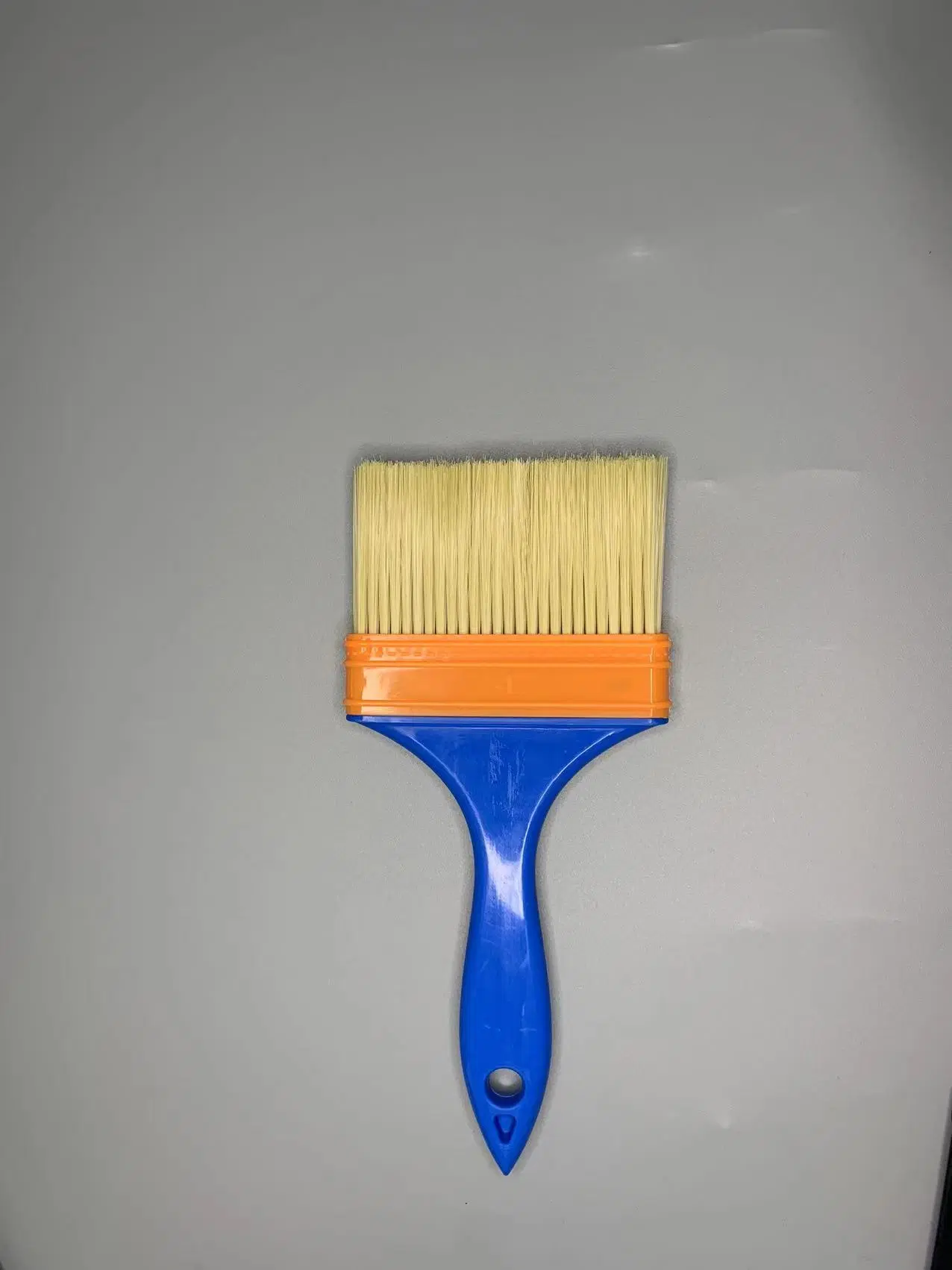 No. 01customized Blue Plastic Handle Plastic Wire Brush 3 Inch for FRP Laminating