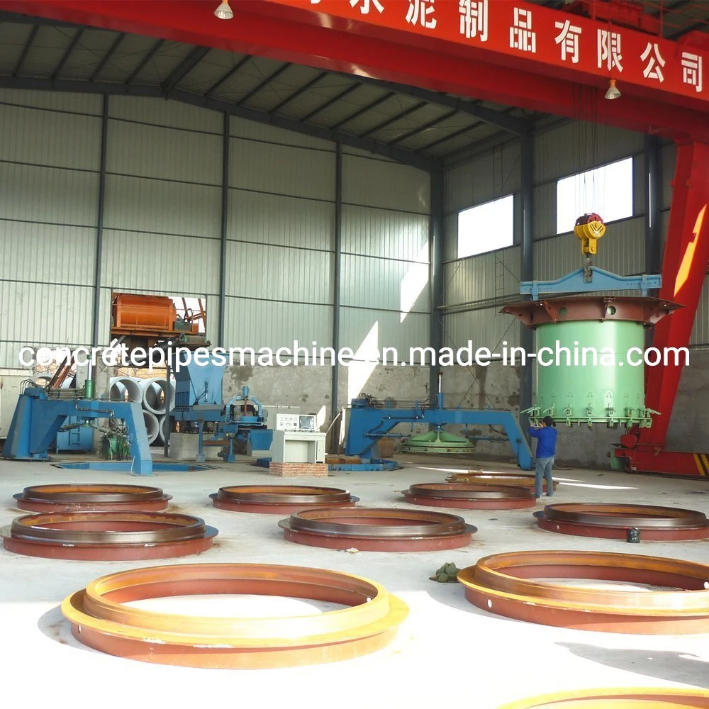 Steel Moulds for Precast Rcp Jccp Concrete Pipes Jacking Pipe Machine