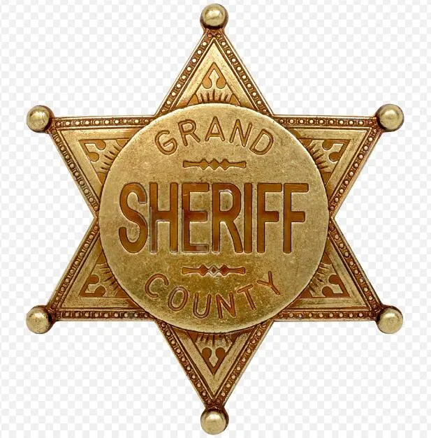 Personalized Wholesale/Supplier Custom Sheriff Pin Badge