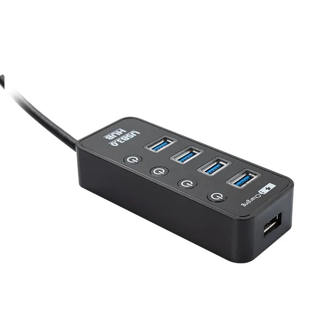 5-in-1 USB 3.0 Hub with Individual Indicator Light