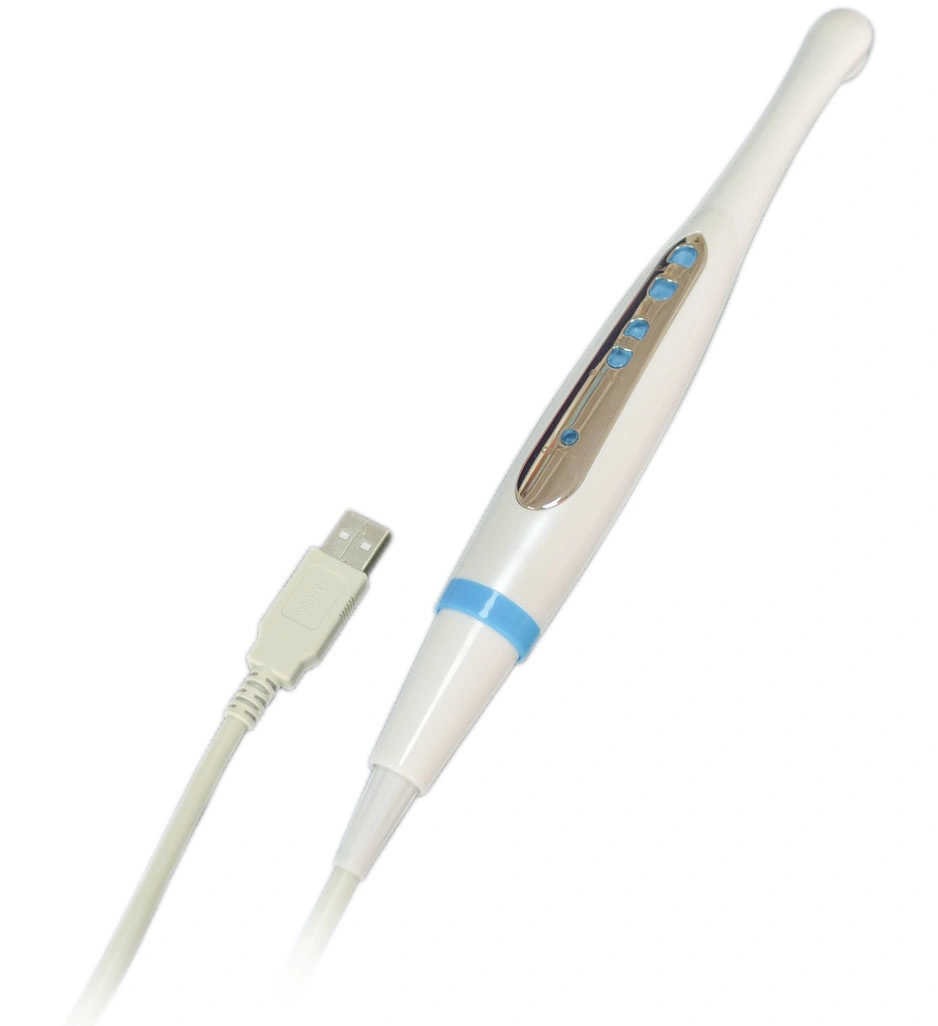 Cable Azul-Blanco Cámara intraoral para dientes decaídos / cálculo / Placa