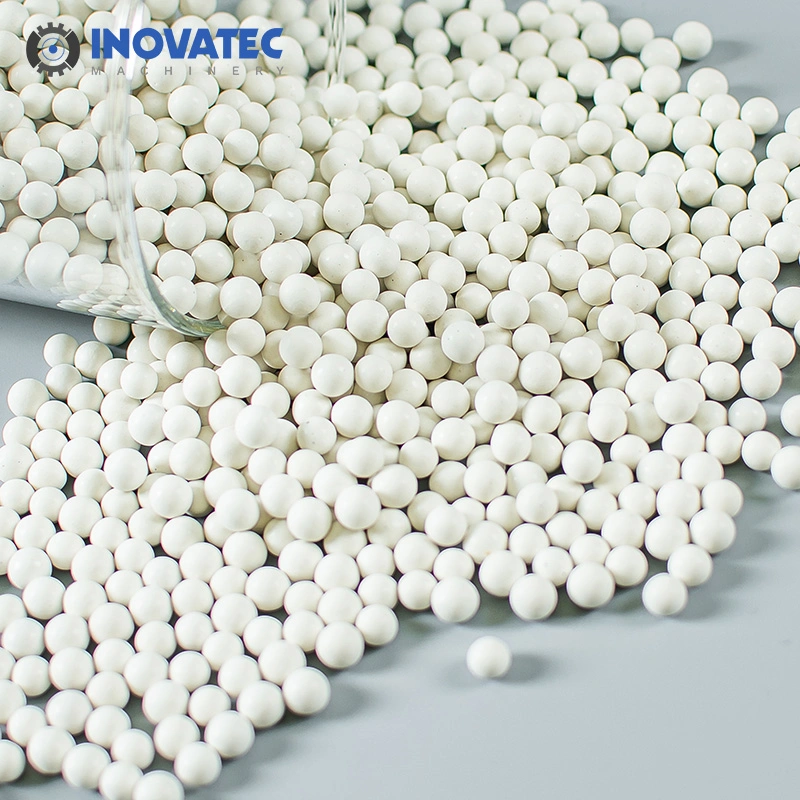 Mass Finishing Media Zirconia Beads for Precision Polishing, Vibratory Tumbling