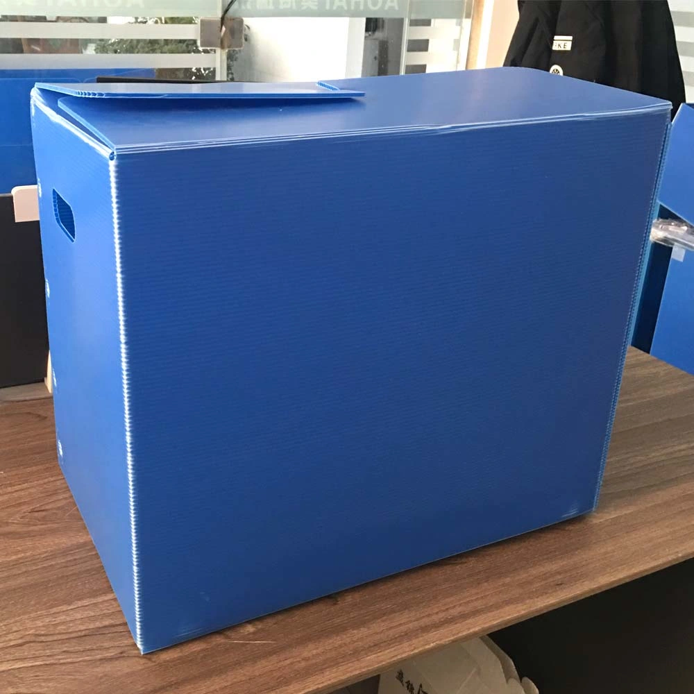 PP Coroplast Hollow Corrugated Plastic Packing Storage Turn-Over Case