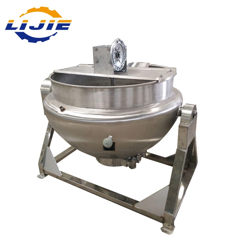 300L Chicken Soup Sandwich Pot with Electric Heat