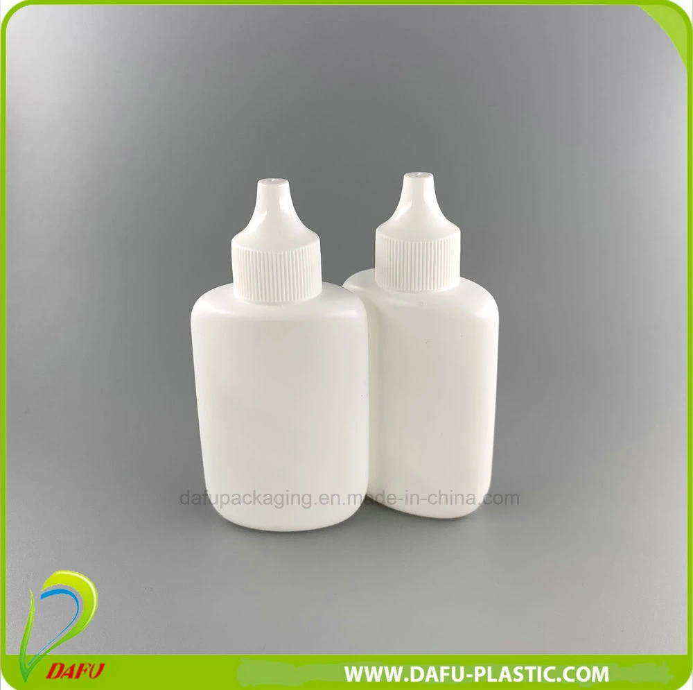 40ml PE White Plastic Rectangle Squeeze Container Bottle for Healthcare Products