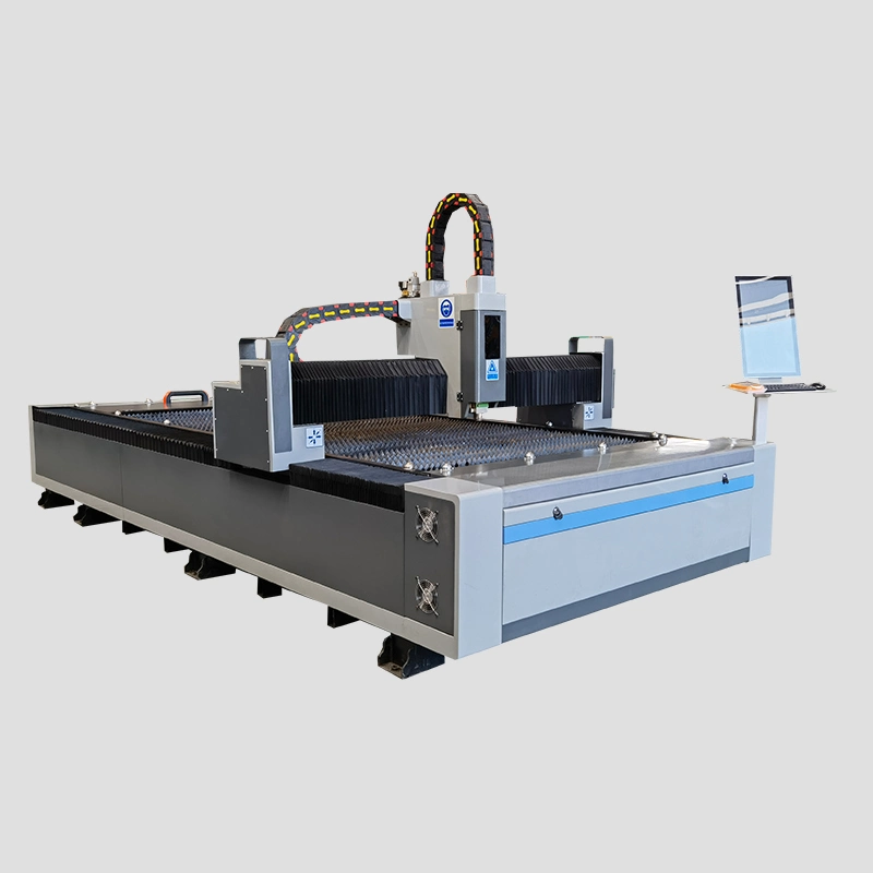 CNC Máquina de corte láser de fibra 1500W de acero inoxidable de metal de corte láser