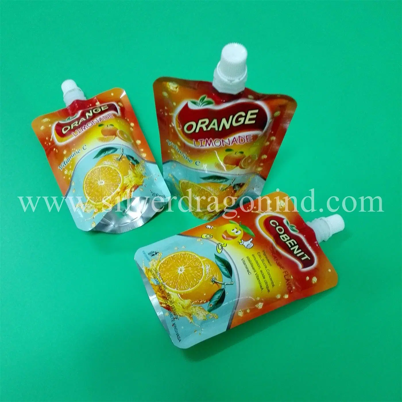 Customized Stand-up Pouch Bag with Spout for Milk Packing