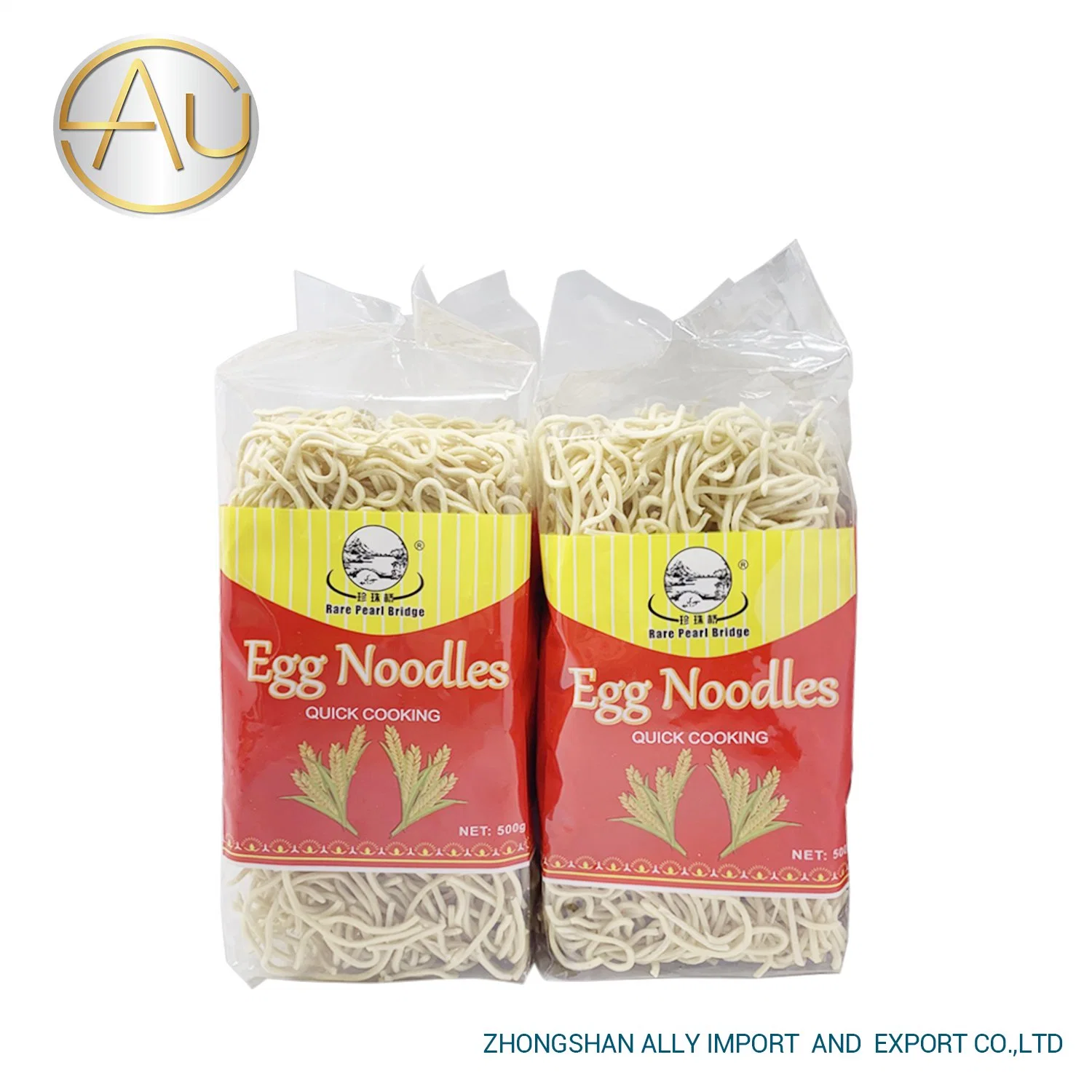 Chinese Manufacturer Wholesale Bulk Instant Food 350g Quick Cooking Egg Noodles