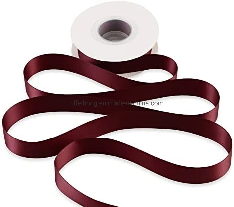 Wholesale/Supplier Factory Price High quality/High cost performance  100% Polyester Recycled Single/ Double Face Satin Ribbon