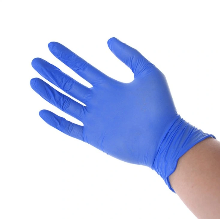 Listo para el envío de vinilo Guantes de PVC Guantes de PVC protección