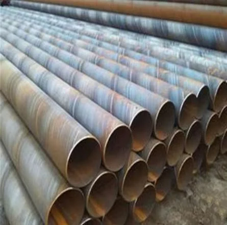 Ms Steel ERW Carbon ASTM A53 Black Iron Pipe Welded Large Dia Q195 LSAW Straight Seam Welded Carbon Steel Water Line Pipes