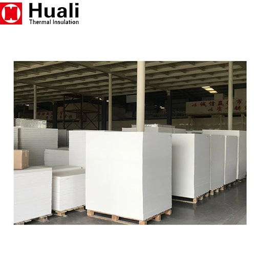 Low Thermal Conductivity Good Sound Absorption Aluminum Silicate Ceramic Fiber Board for Industrial Furnace