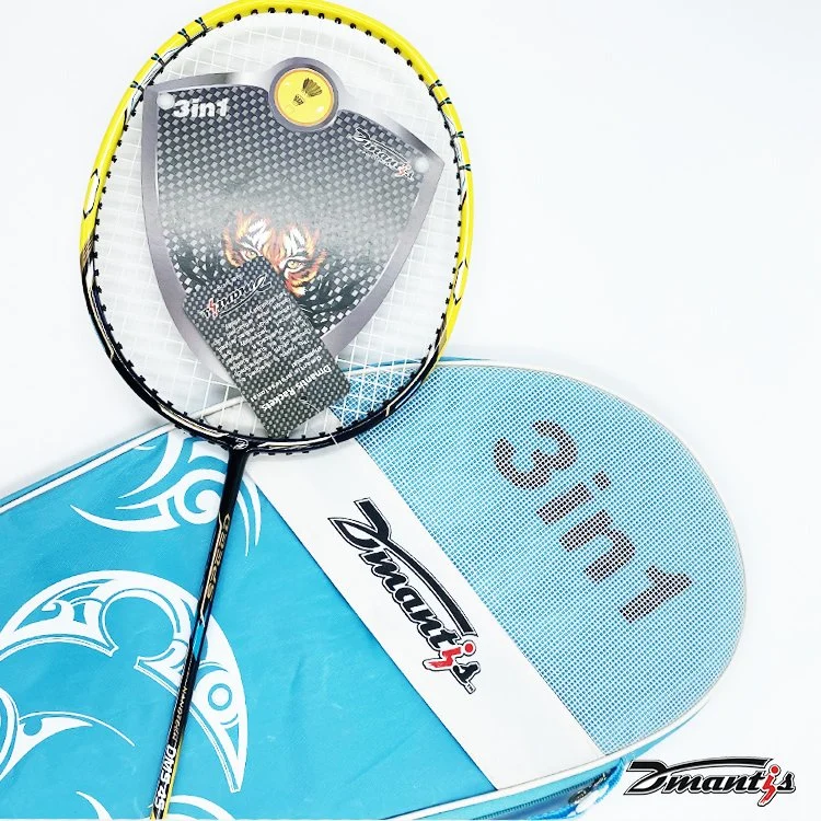 Badminton Tennisschläger mit String Cover Bag DMS45 Half Carbon