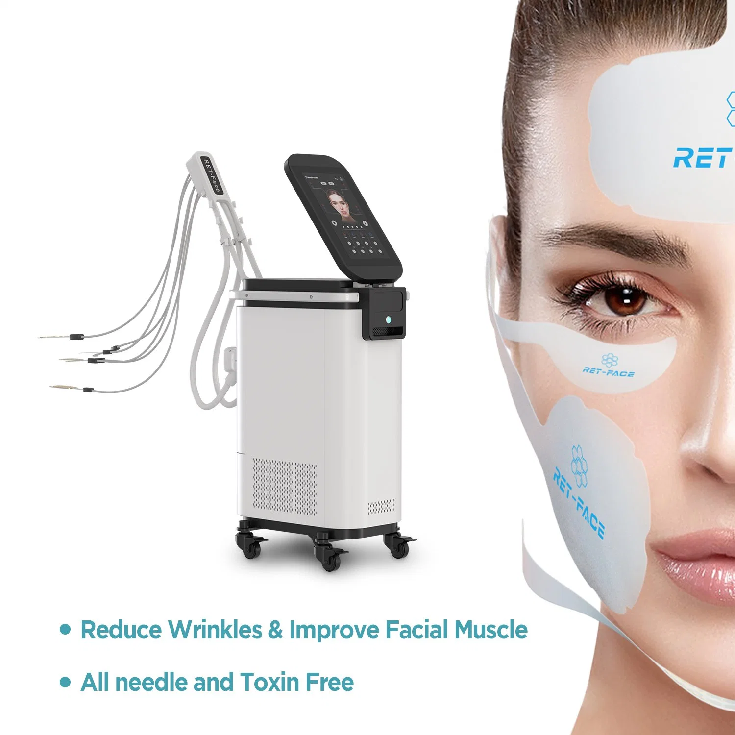 Peface Care Lifting Skin Muscle Firm Revolution Reduce Wrinkle Device Non-Invasive Painless Therapy Equipment