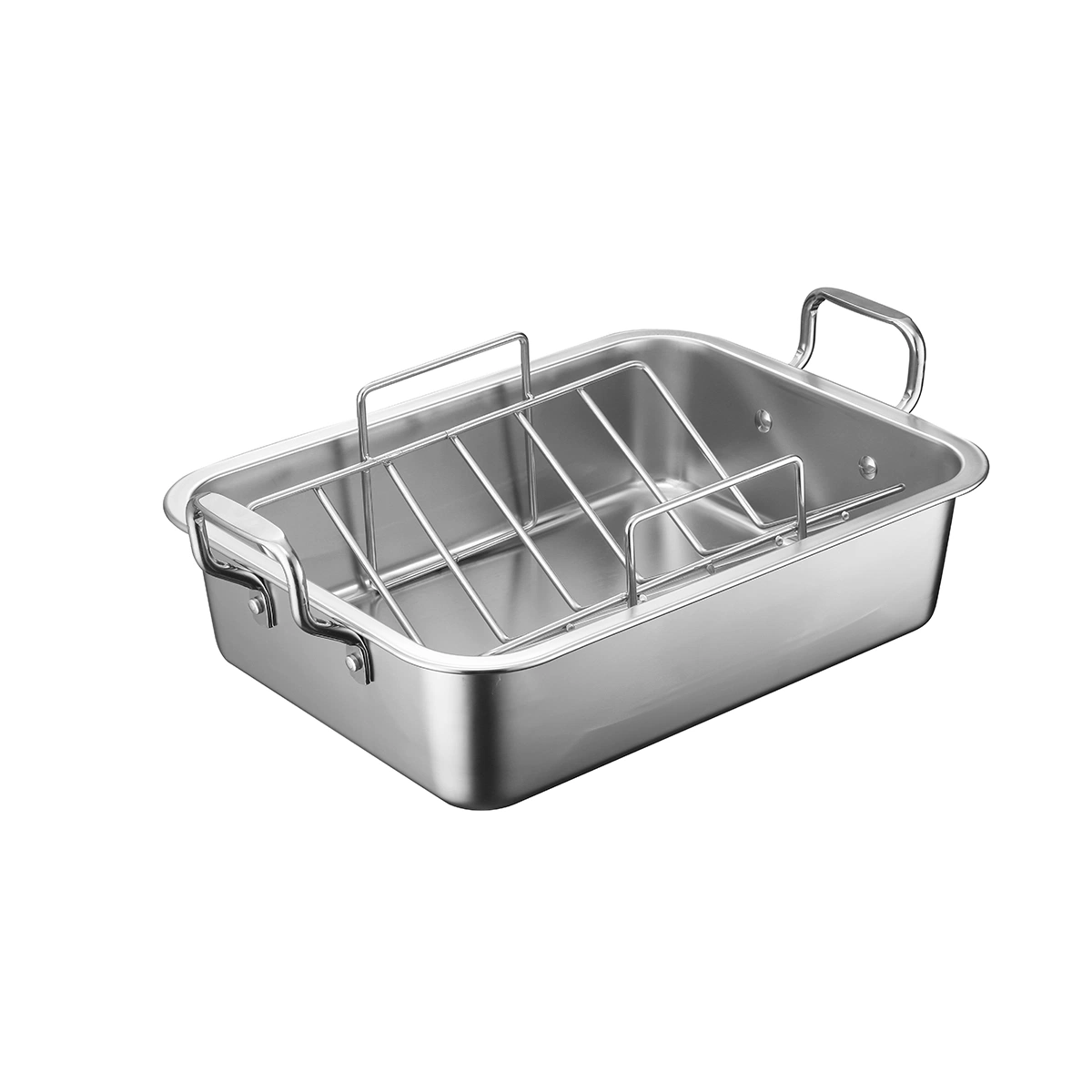 High Quality Stainless Steel Kitchen BBQ Grill Roasting Pan