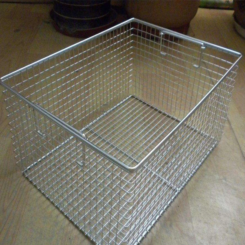 Stainless Steel Wire Mesh Strainer Basket