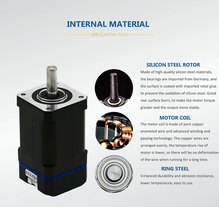 Небольшой размер 2 фазы 1,8 градусов NEMA17 0.5nm DC 18V-36V 1,5A 2500об/мин кодер встроенный замкнутый контур мотора Step-Servo с водителем