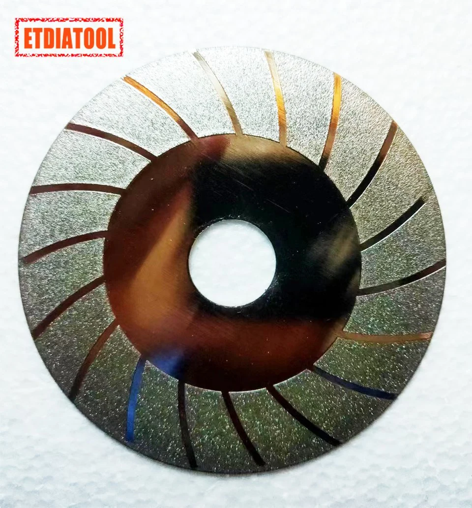 Turbo Electroplated Diamond Cutting Discs for Marble, Ceramic, Glass, Metal