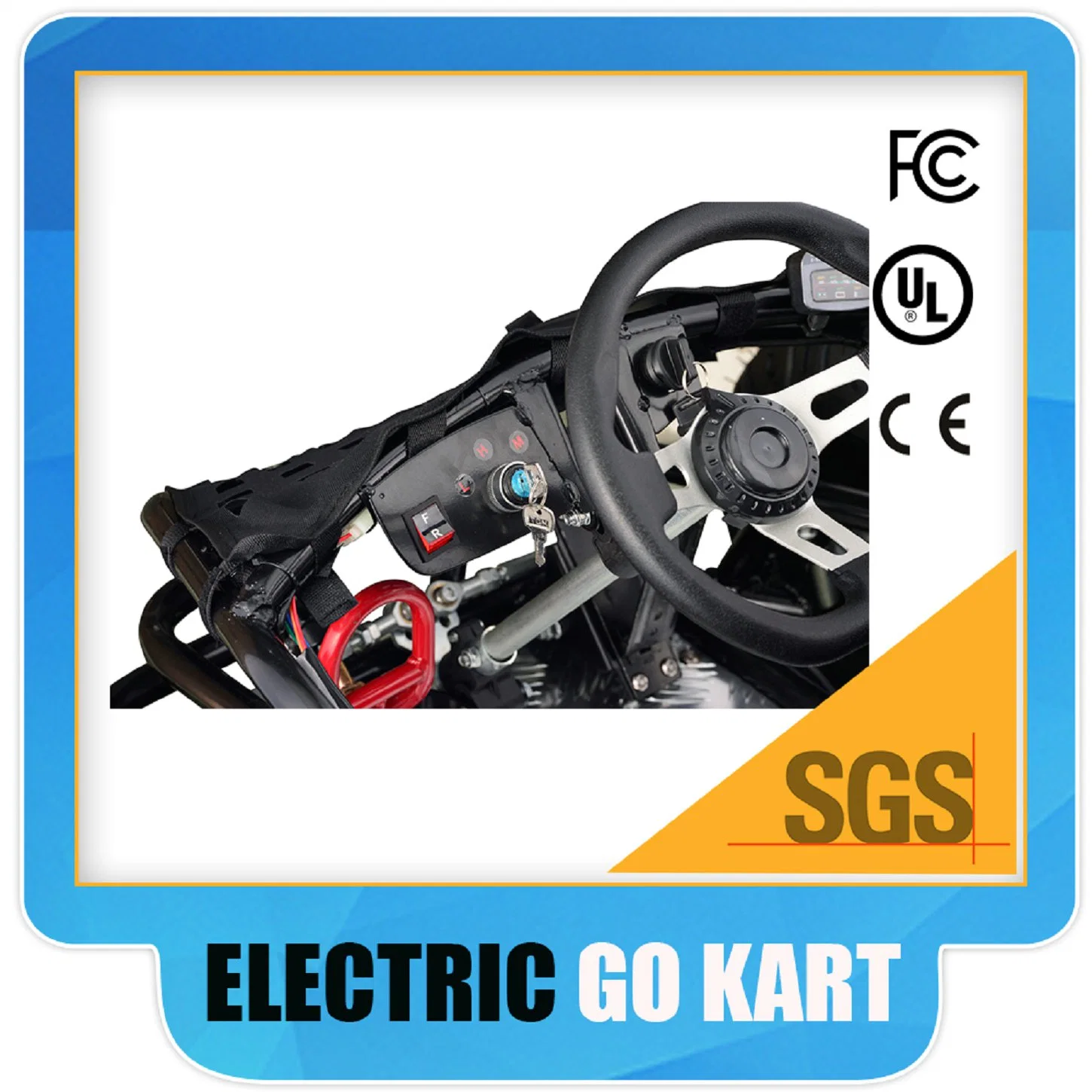 48V 1000W Electric Go Kart