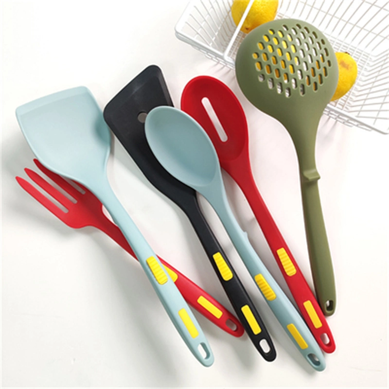 Ultra-Low Food Grade Silicone Shovel Spoon Kitchenware Set BPA Free