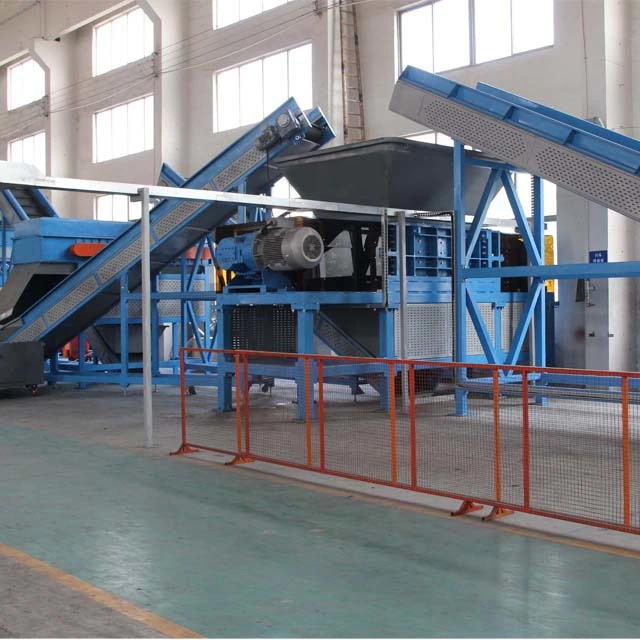 Recycled Tires Rubber Granules Crusher Machine