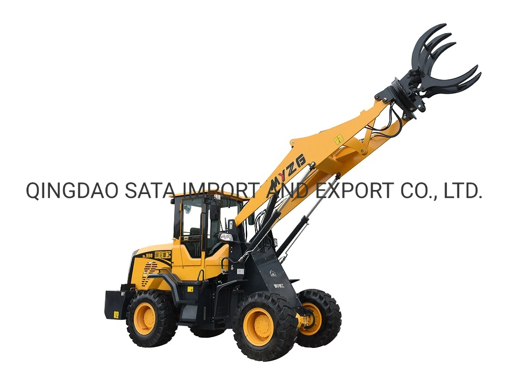 Strong Loader with Wheels and 360 Rotary Fork