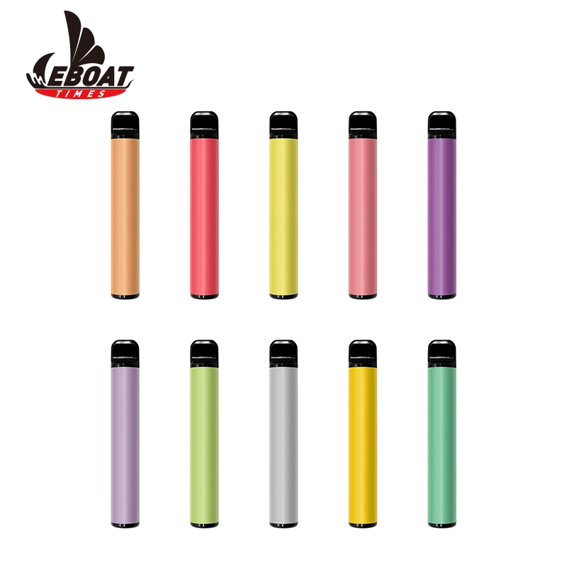 Wholesale/Supplier Price Disposable/Chargeable Vape 800 Puffs Custom Branded Vape 20mg Nic Electronic E Cigarette with Blue Raz Lush Ice Mango Ice Banana Ice