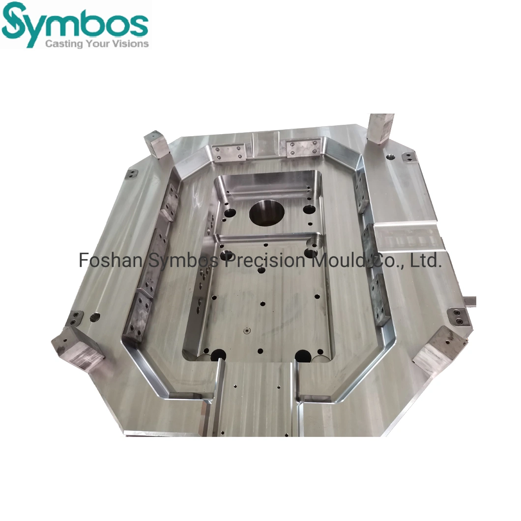 Precisión molde forjado en caliente base molde CNC Mecanizado plástico Base del molde de inyección