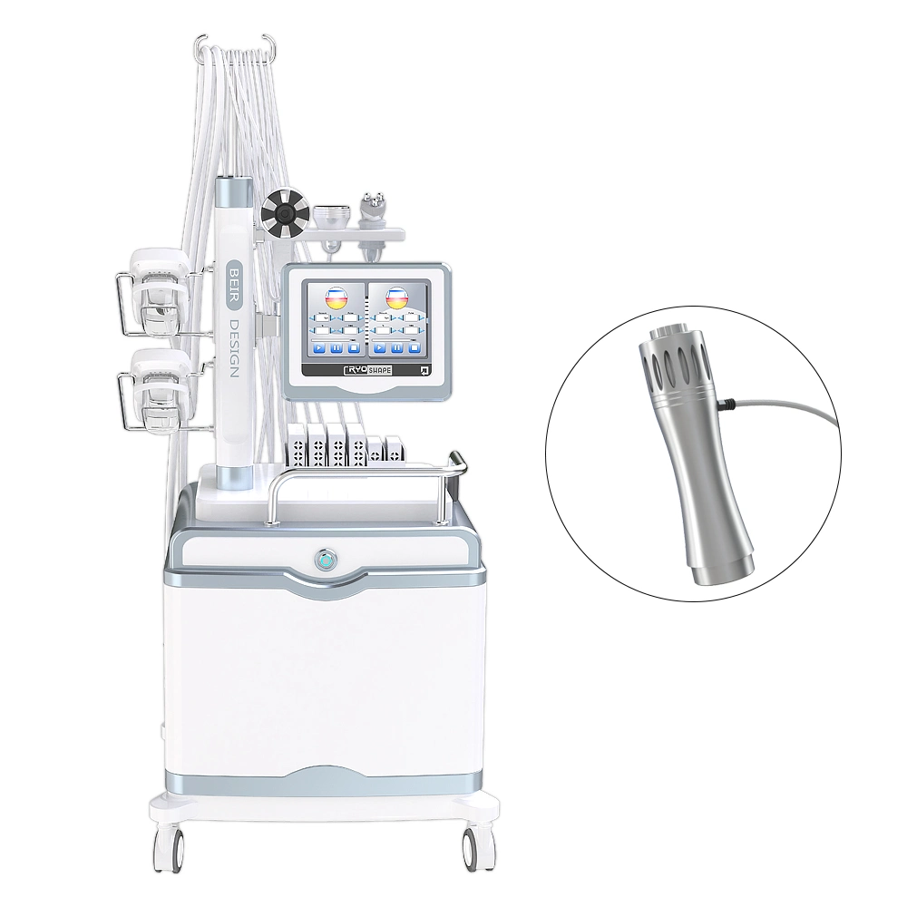 5 in 1 Cryolipolysis Laser Lipo RF Cavitation with Cryo Shockwave Erectile Dysfunction Machine for Pain Relief