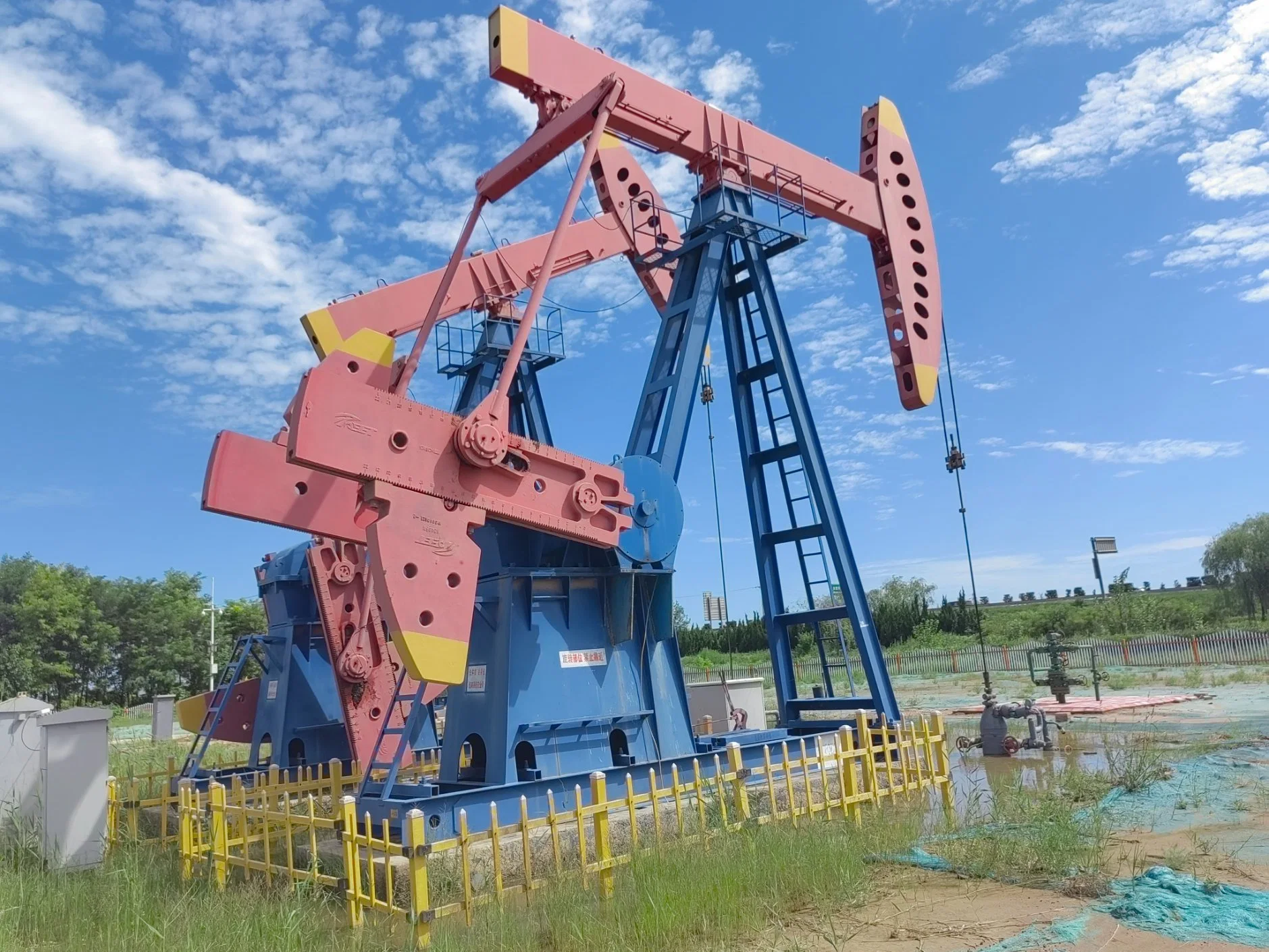 API 11e High Quality C-Serie Beam Pumping Unit für Oilfield chinesischen Fabriken produzieren und.