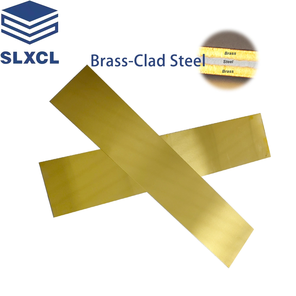 88-91% Brass Clad Stainless Steel Sheet Plate Commercial Strip