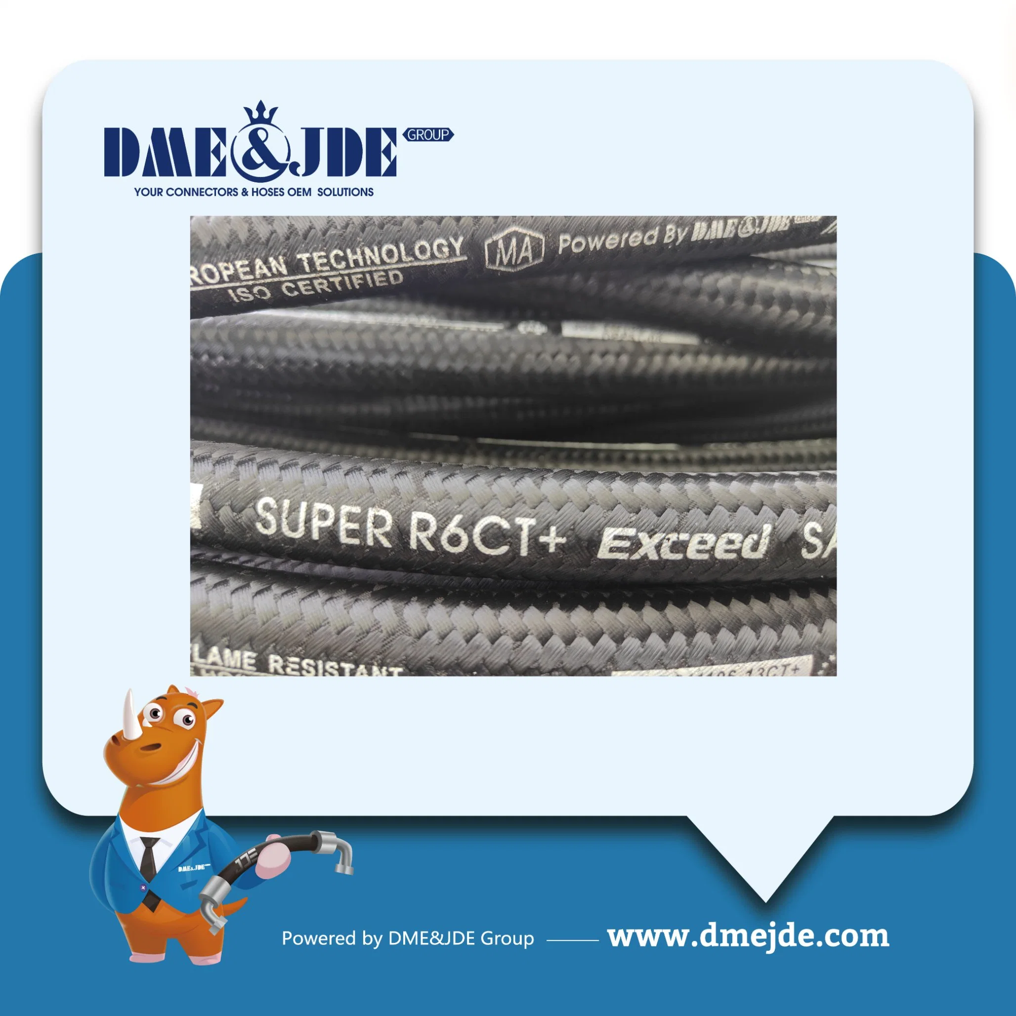 SAE J30 R6 Textile Reinforced Fluid Hose