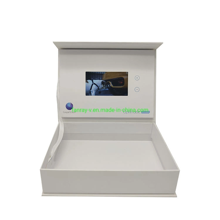 Chinese Factory Custom 4.3inch LCD Video Box Gift for Company