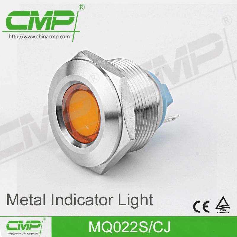 CMP 22mm Stainless Steel Pilot Lamp (RGB RGY Tri-color)