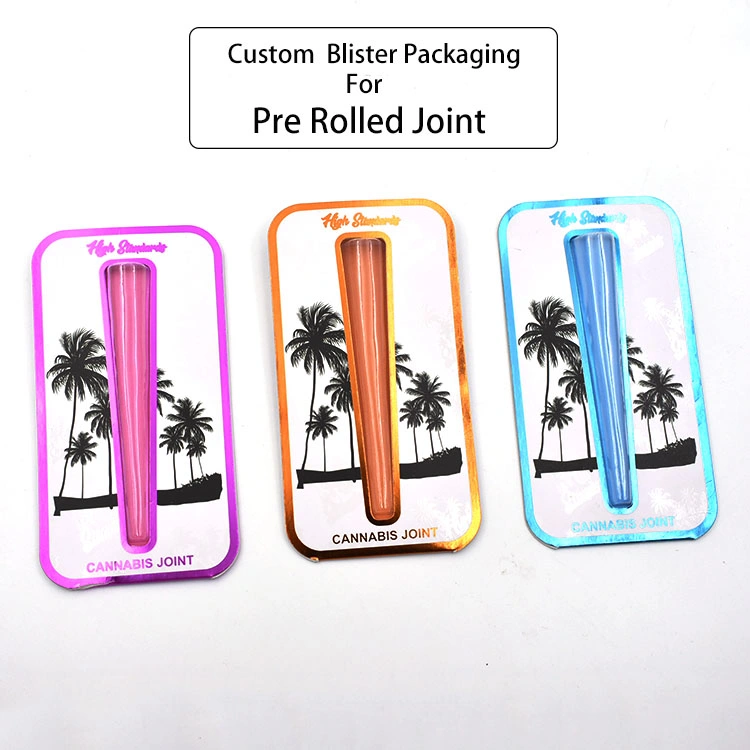 OEM Clam Shell claire Blister cartouche Vape Pack carte papier Emballage