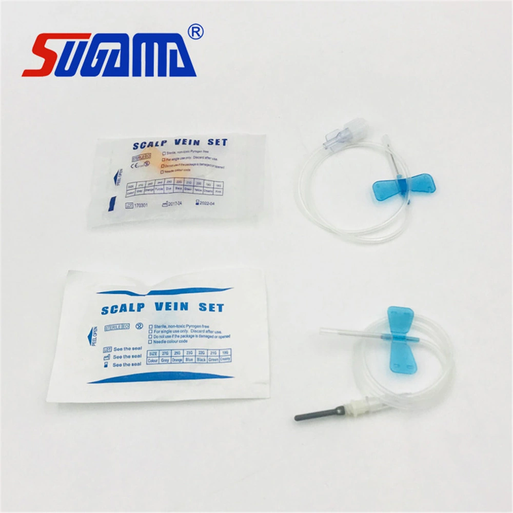 Scalp Vein Set Needles Safety Products Medical Butterfly Disposable
