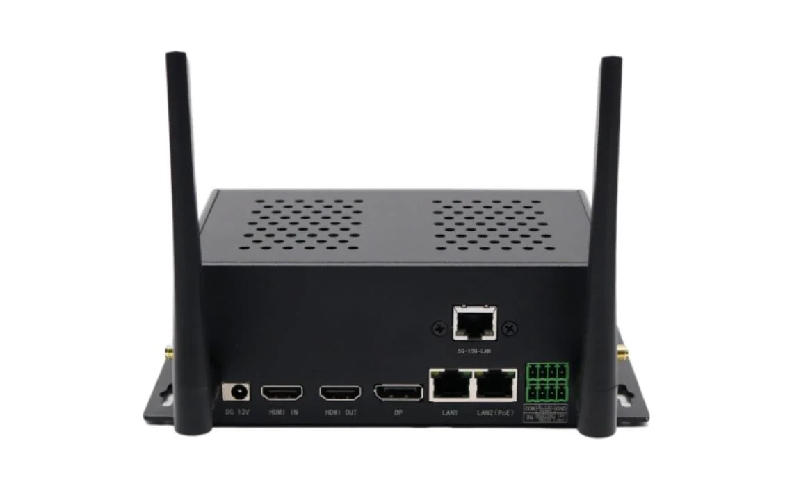 R58X-PRO Mini PC RK3588 M2 Suporte Pcie 10G Ethernet Visor Frontal 16+128g