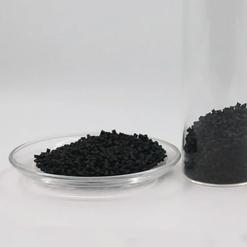 Le Nylon PA66+GF30 Les granules de plastique en polyamide noir PA6 GF30 pour les pièces automobiles