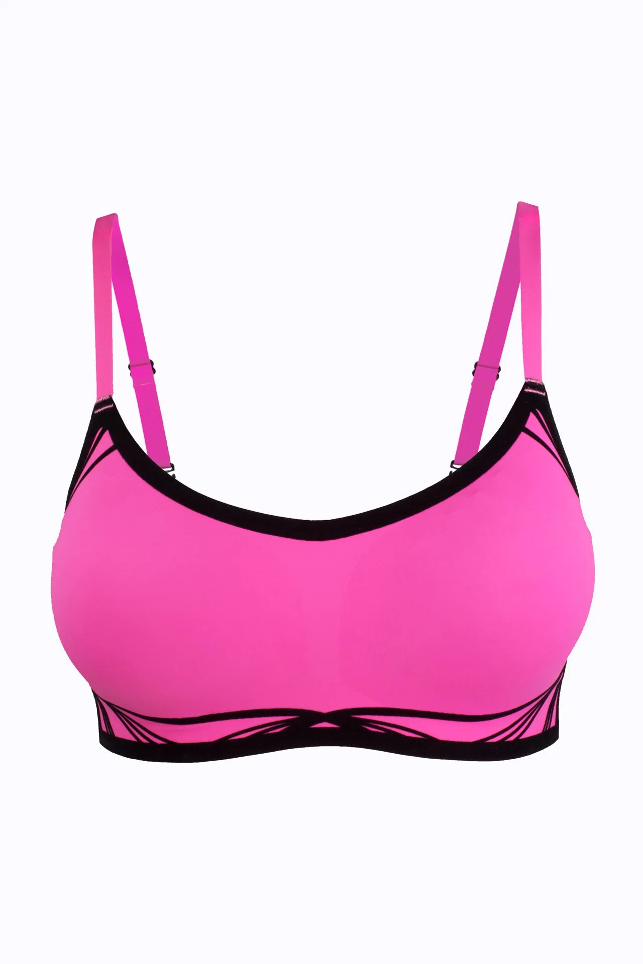 Ladies&prime; Seamless Senselast 3D Wireless Sports Yoga Bra