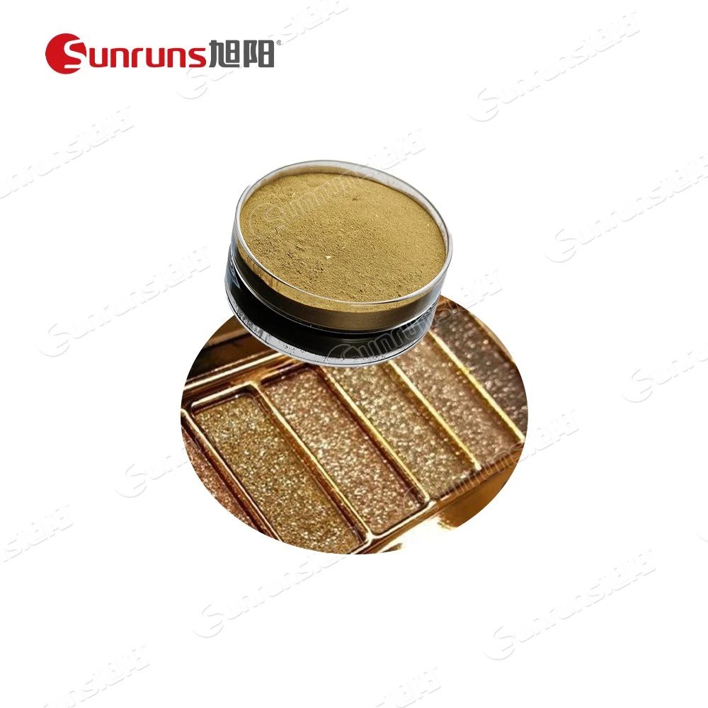 Pigments Suppliers Chrome Effect Gold Bronze Powder Pigment for Printing Ink