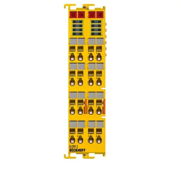 Beckhoff EL2911 Ethercat Terminal 4-Channel Digital Input 1-Channel Digital Output