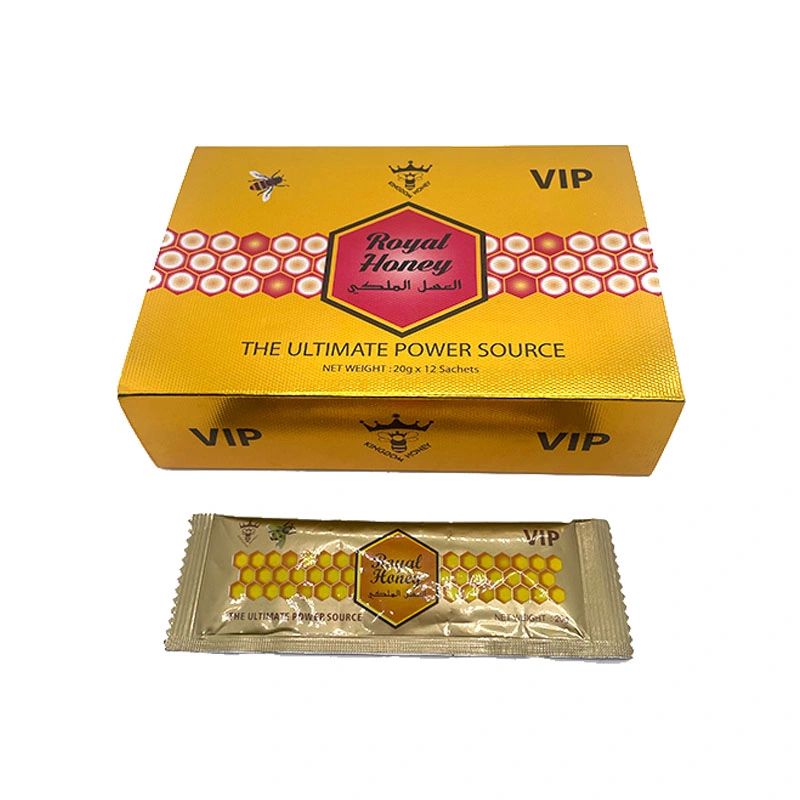 Royal VIP Honig Gesundheit Supplement für Männer 12 Beutel Honig