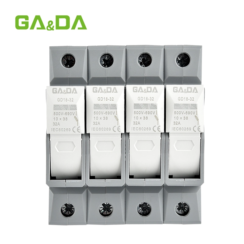 Low Voltage 4p Fuse Base with CE RoHS Certification